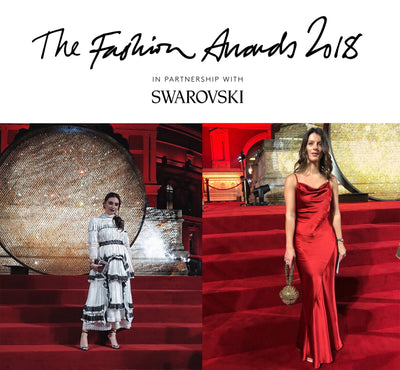 The British Fashion Awards 2018 |  Red Carpet Fashion with Polly Goldstone & Andreea Cristina