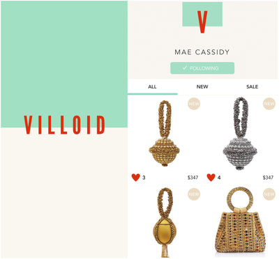 VILLOID | Mae Cassidy Now Stocked on Alexa Chung's new style board App!