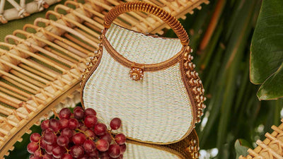 Gold Velvet and Bronze Clutch Bag – BoutiqueByMariam